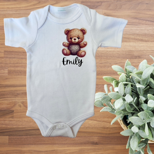 Personalised Name Onesie - Little Bear