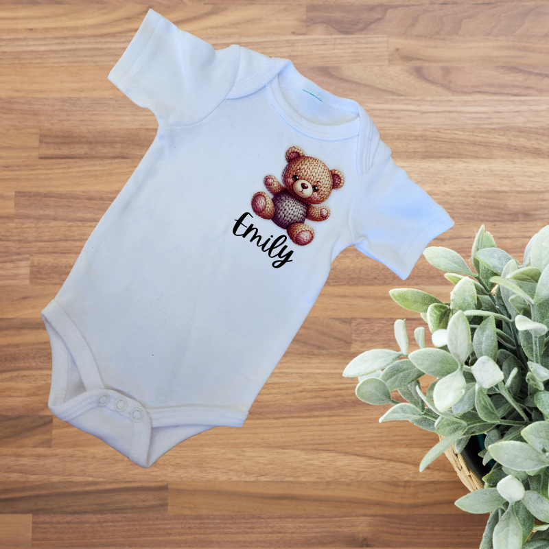 Personalised Name Onesie - Little Bear