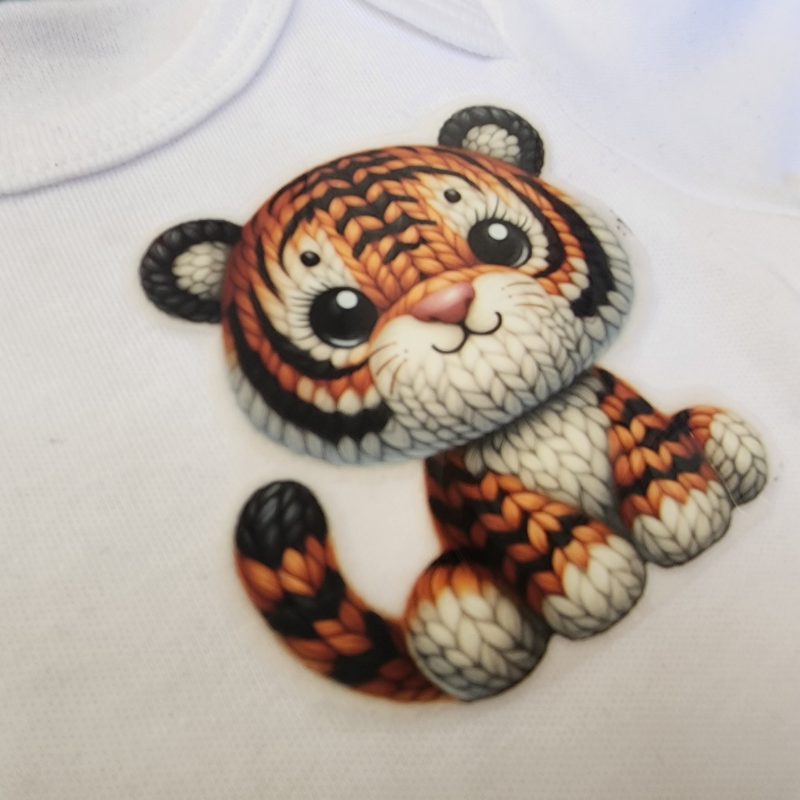 Personalised Name Onesie - Tiger