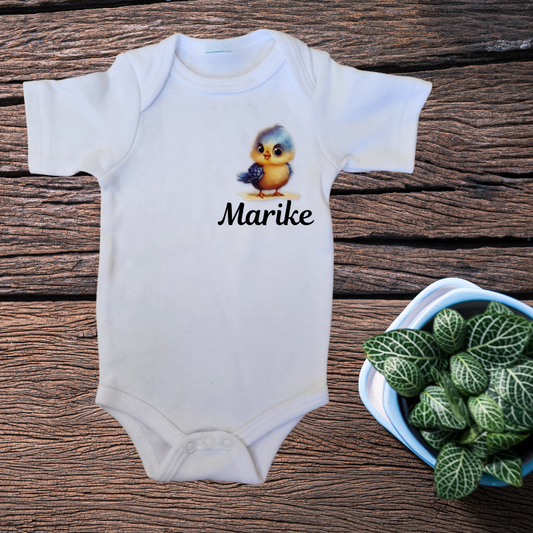 Personalised Name Onesie - Little Bird