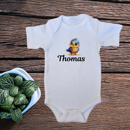 Personalised Name Onesie - Little Bird