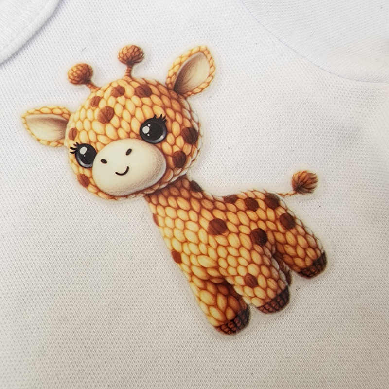 Personalised Name Onesie - Giraffe