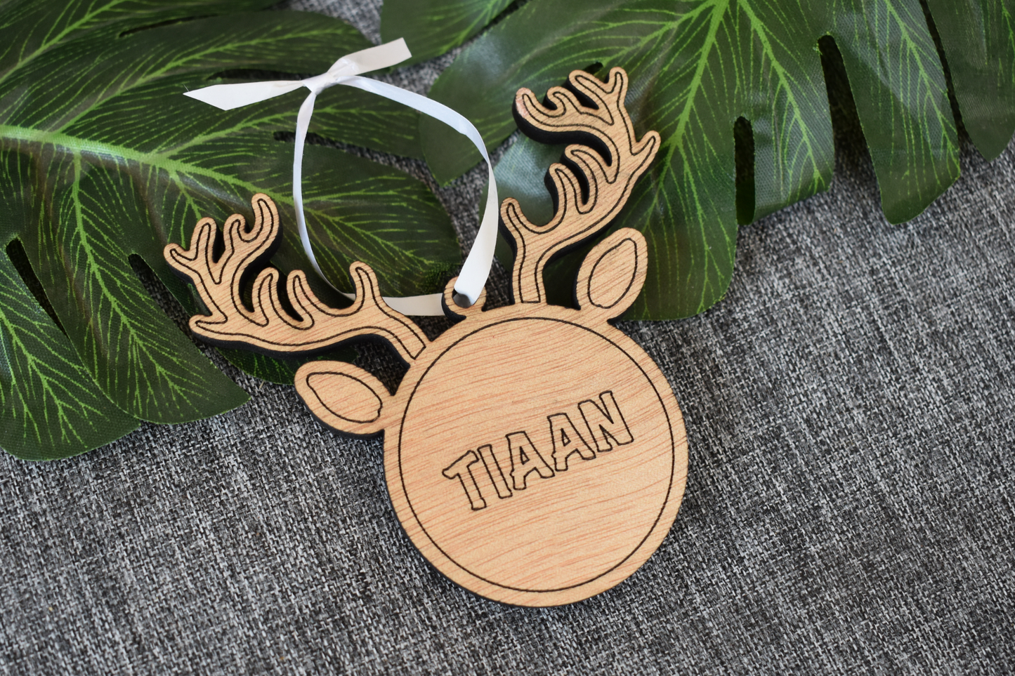 Personalised Wooden Christmas Ornaments