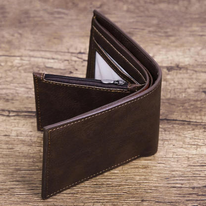 Simple Personalised Wallet for Men