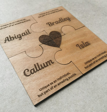 Personalised Puzzle Coasters